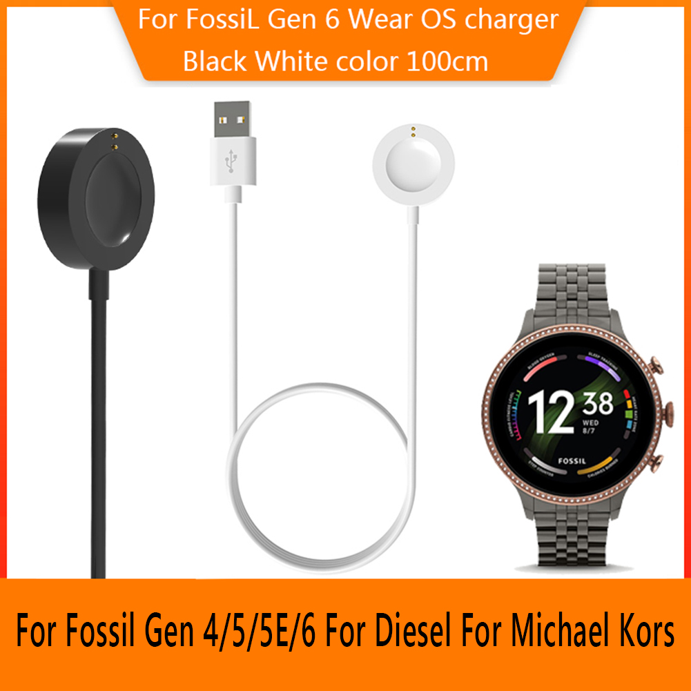 Fossil Watches Smartwatch Gen 6 - Cabo de Carregamento para Smartwatch Fossil