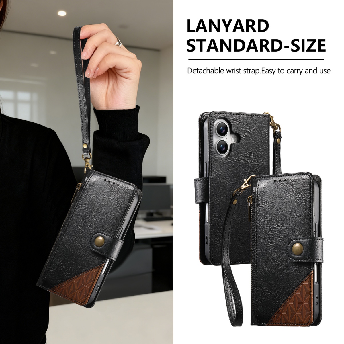 Samsung Galaxy Strap - Capa de Telefone em Couro PU