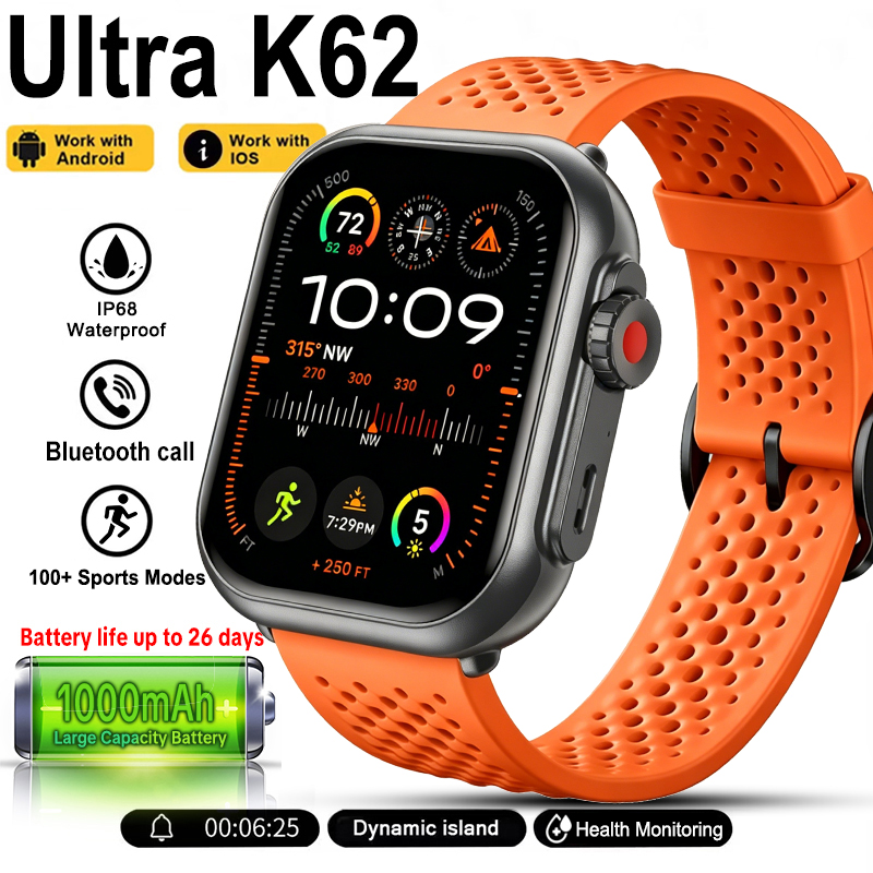 Smartwatch Sports Watches For Women - Novo Relógio Inteligente Ultra K62 para