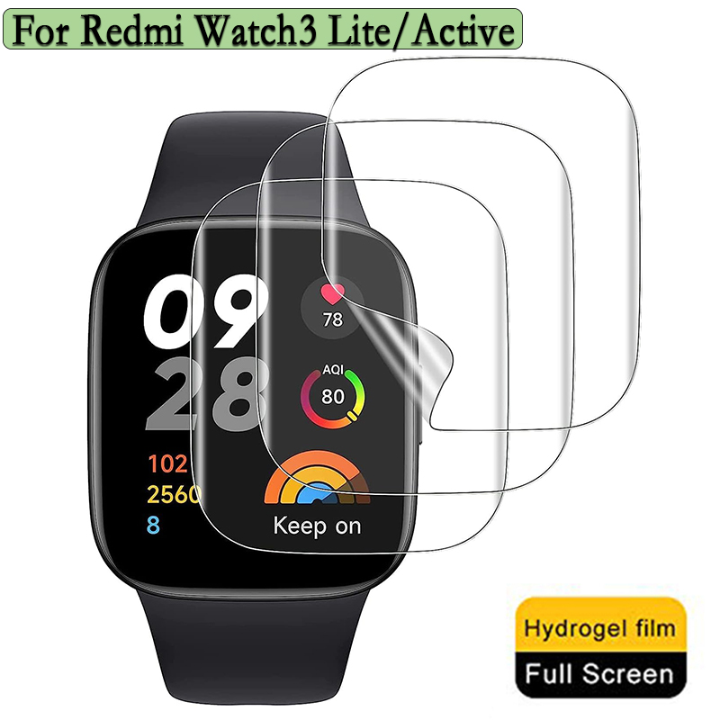 Smart Watch Screen Protector - 3/6 pçs película protetora de hidrogel