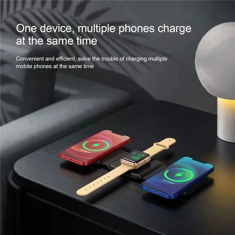 Smartwatch Watches Compatible With Iphone - Carregador sem fio magnético portátil 3