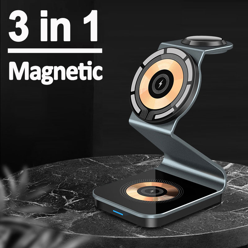 Smartwatch Watches Compatible With Iphone - Suporte de carregador sem fio magnético