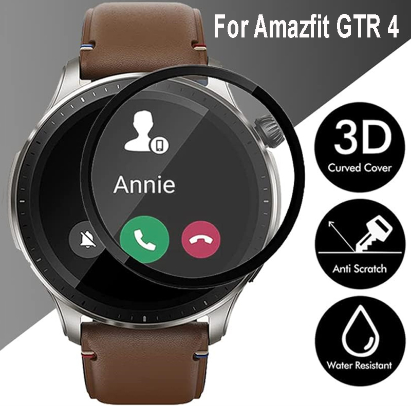 Smart Watch Screen Protector - HD Curvo Anti-Scratch Filme para Amazfit