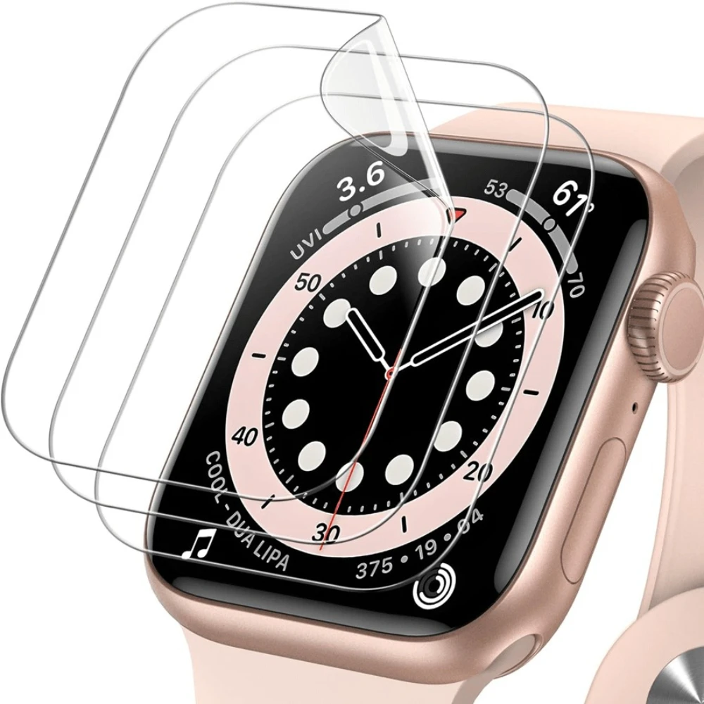 Smart Watch Screen Protector - Kit com 3 Películas de Hidrogel