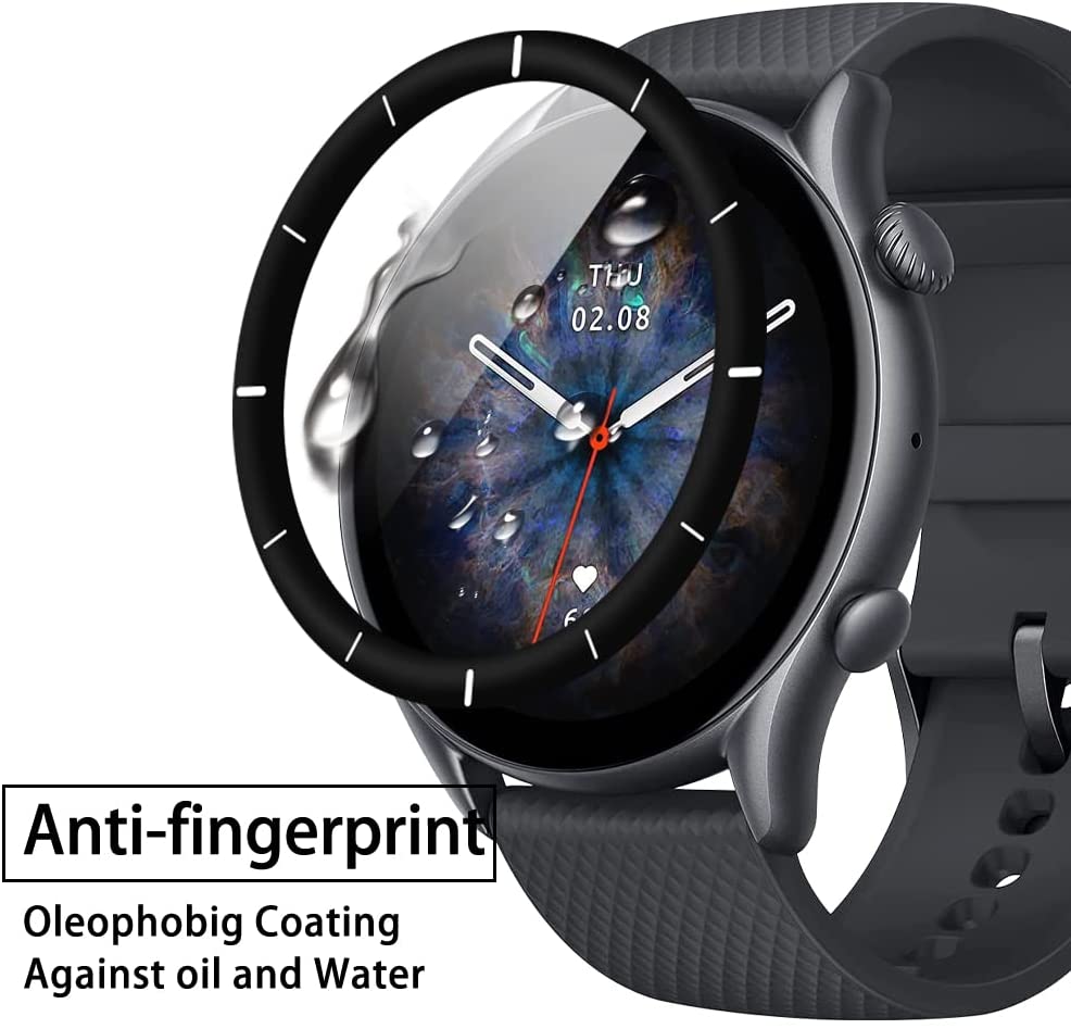 3d borda completa película pro - Smart Watch Screen Protector avaliação e preço