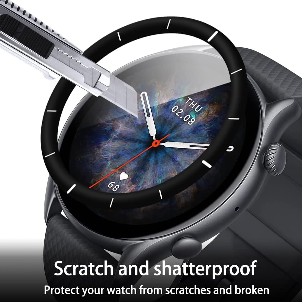 3d borda completa película pro - Smart Watch Screen Protector avaliação e preço
