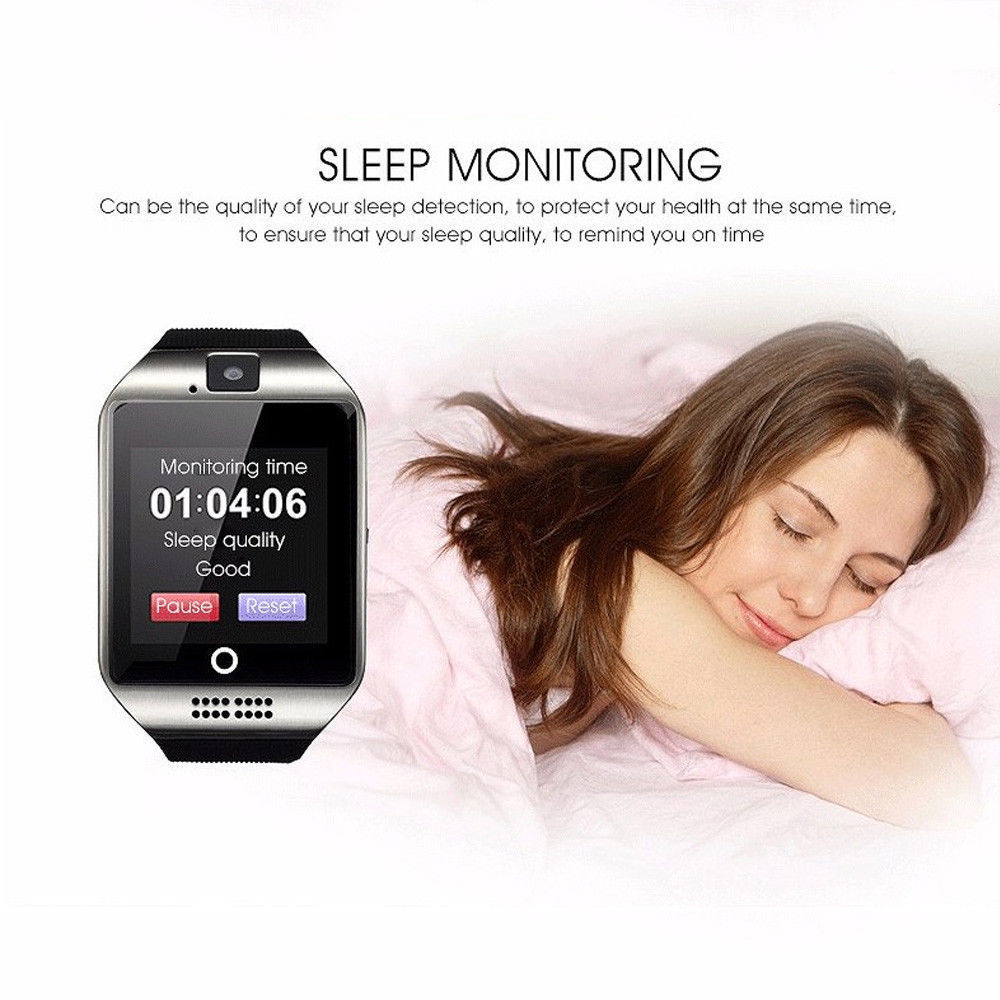 Relógio inteligente Q18 com te - Smartwatch Watches Compatible With Iphone avaliação e preço