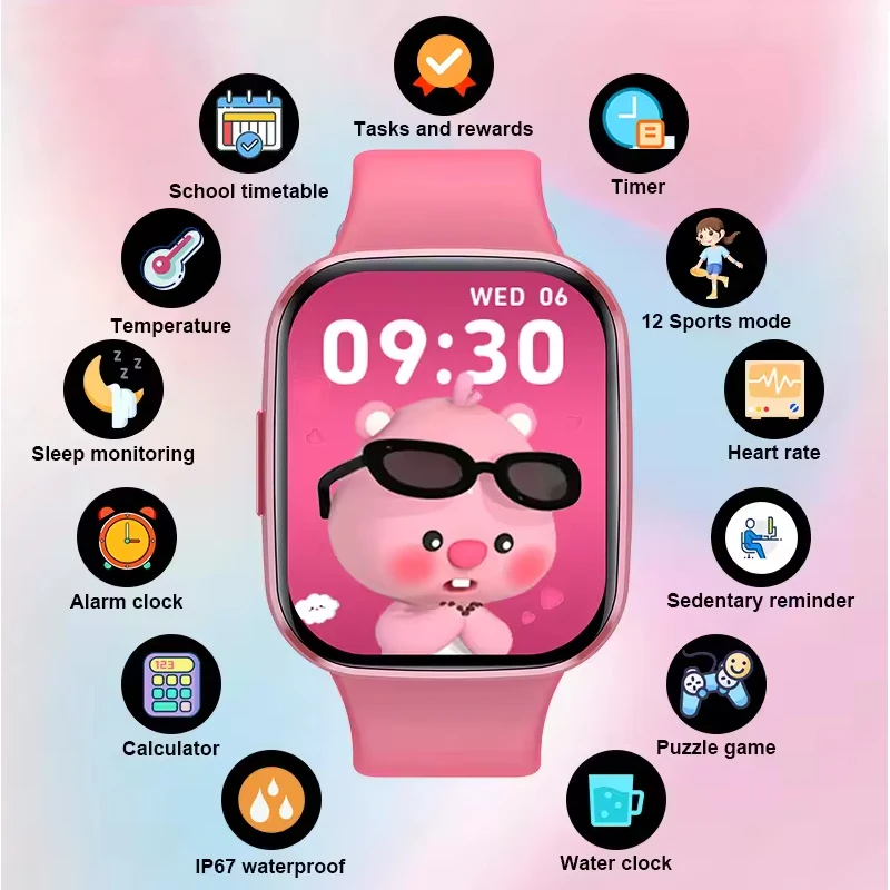 Estudante relógios inteligente - Smartwatch Watches Birthday Gift For Boys avaliação e preço