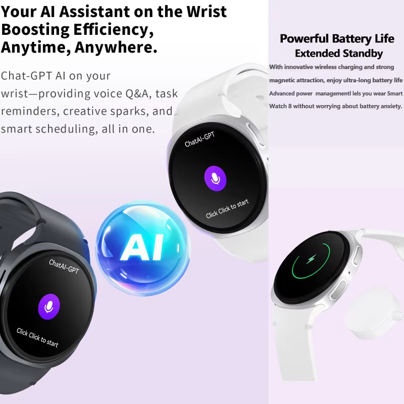 Novo Smartwatch Clássico 8 Max - Smartwatch Sports Watches For Women avaliação e preço