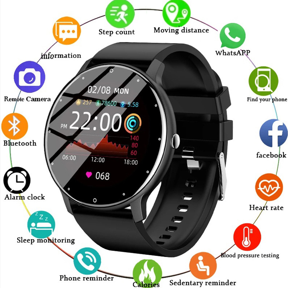 Zl02 relógio inteligente espor - Smartwatch Ladies Watches For Women avaliação e preço