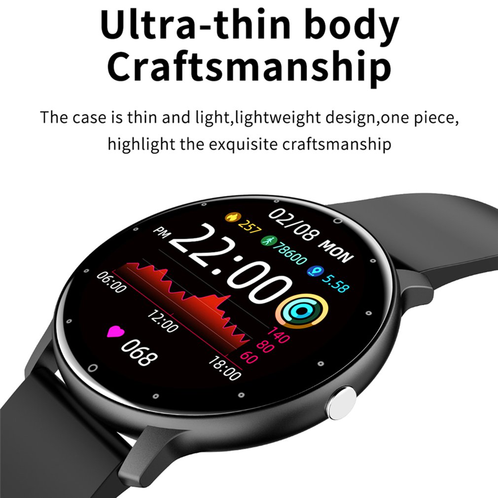 Zl02 relógio inteligente espor - Smartwatch Ladies Watches For Women avaliação e preço