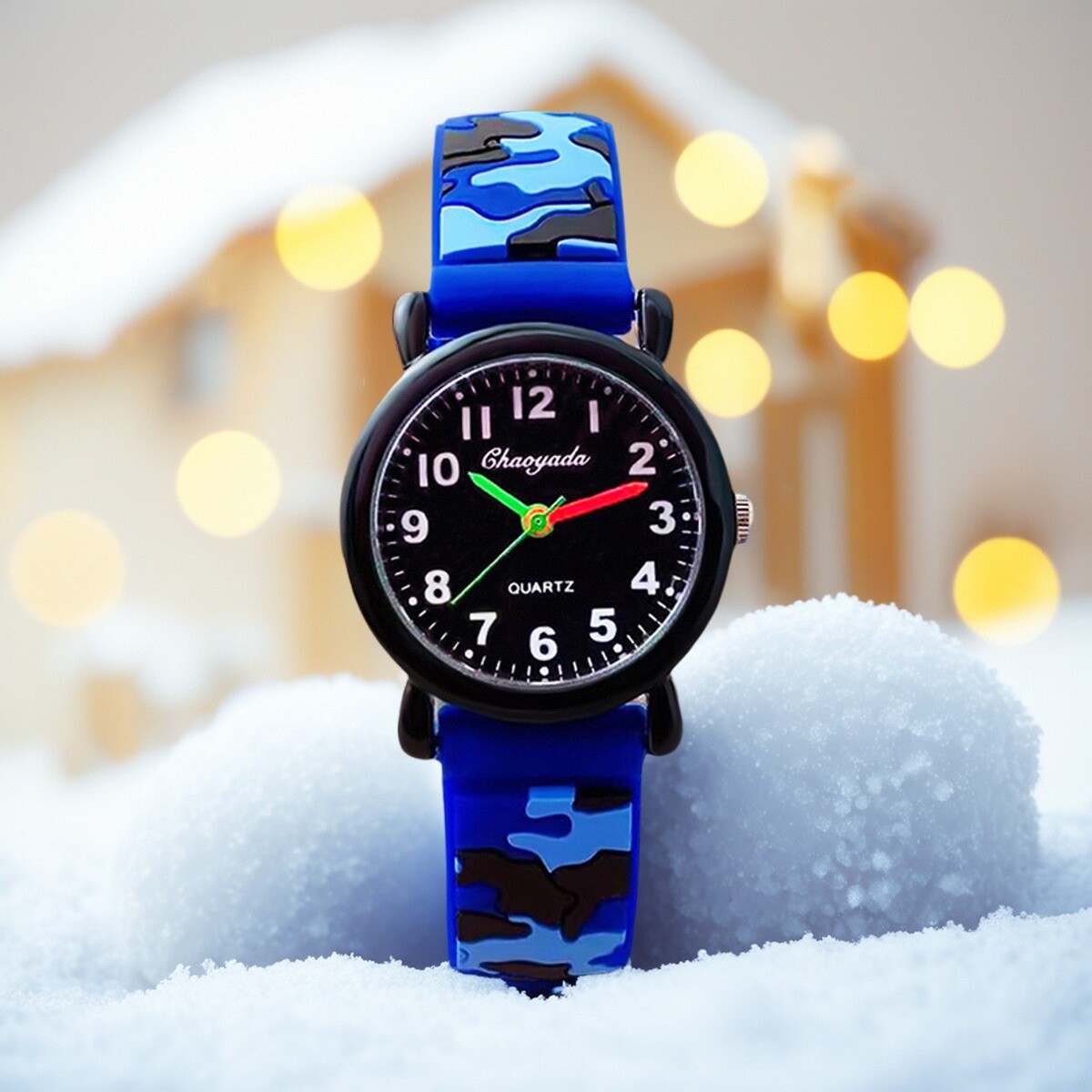 Crianças meninos gilrs analógi - Smartwatch Watches Birthday Gift For Boys avaliação e preço