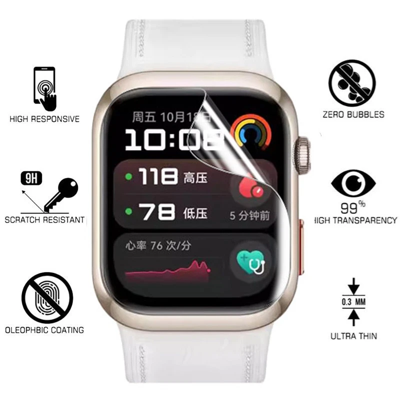 Película de hidrogel tpu para  - Smartwatch Watch Huawei avaliação e preço