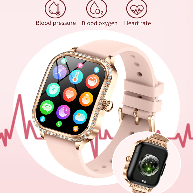 Novo relógio inteligente femin - Smartwatch Ladies Watches For Women avaliação e preço
