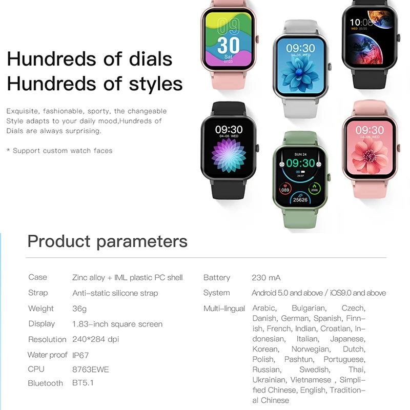 2025 relógio inteligente para  - Smartwatch Ladies Watches For Women avaliação e preço