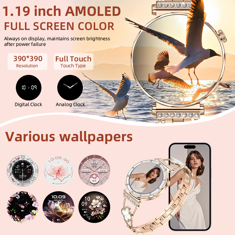 Relógio Inteligente Feminino L - Smartwatch Ladies Watches For Women avaliação e preço