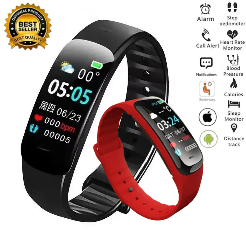 Relógio Inteligente C1 Plus, M - Smartwatch Sports Watches For Women avaliação e preço