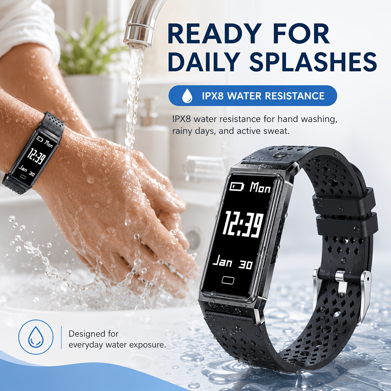Novo Smartwatch Ultra-Fino 202 - Smartwatch Slim Watches For Men avaliação e preço