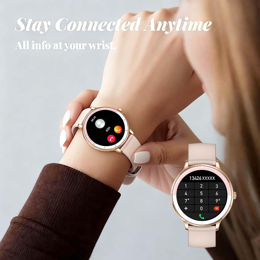 Relógio Inteligente Feminino c - Smartwatch Ladies Watches For Women avaliação e preço