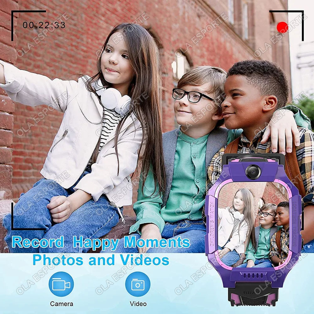 Relógio Inteligente 2G para Cr - Smartwatch Watches Birthday Gift For Boys avaliação e preço