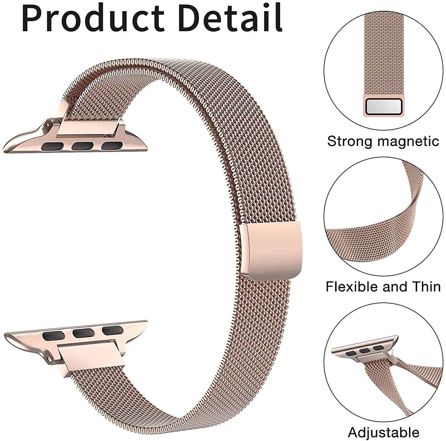 Pulseira de laço milanês fina  - Smartwatch Slim Watches For Men avaliação e preço