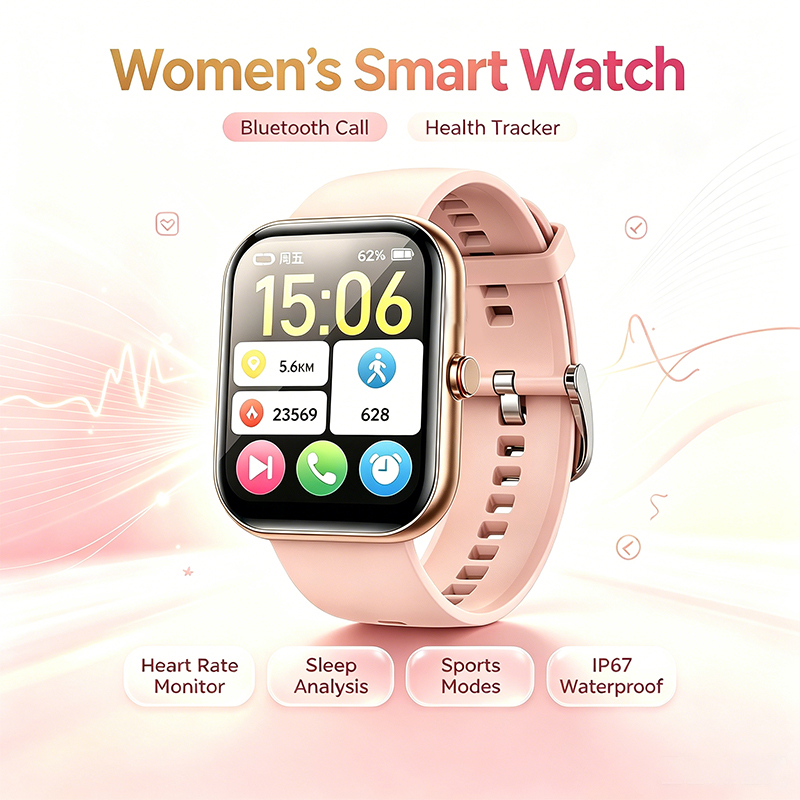 Relógio Inteligente Feminino c - Smartwatch Ladies Watches For Women avaliação e preço