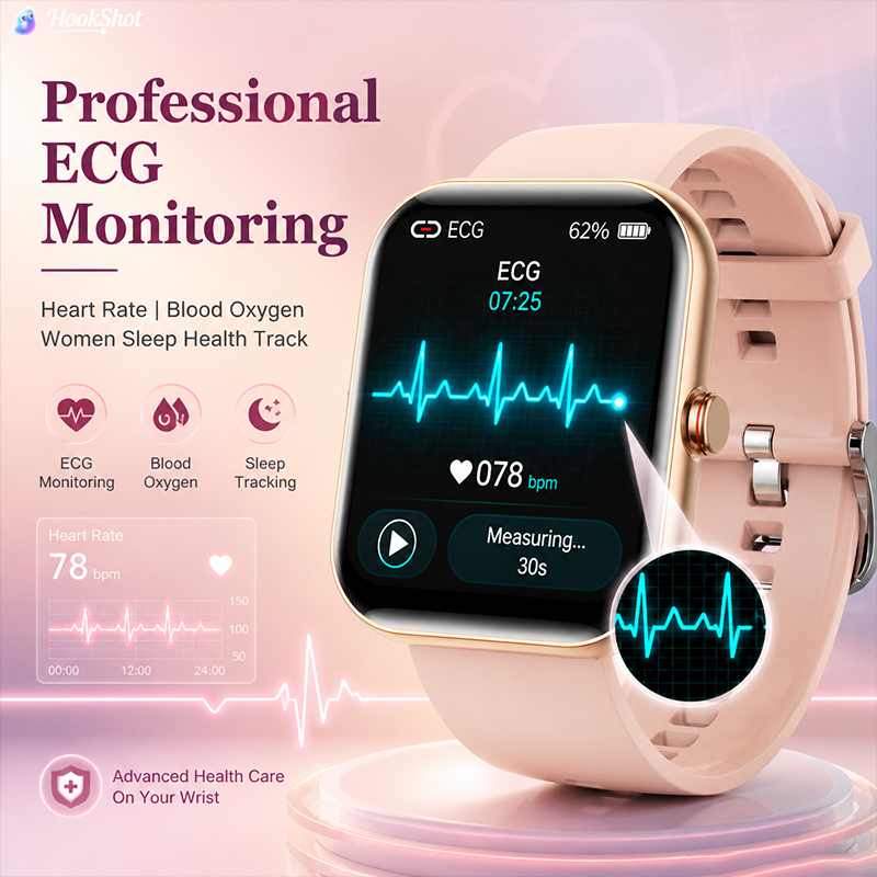 Relógio Inteligente Feminino c - Smartwatch Ladies Watches For Women avaliação e preço