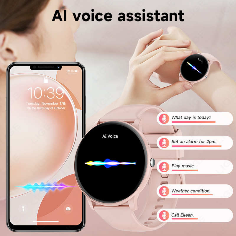 Novo Smartwatch 2026 para Mulh - Smartwatch Ladies Watches For Women avaliação e preço