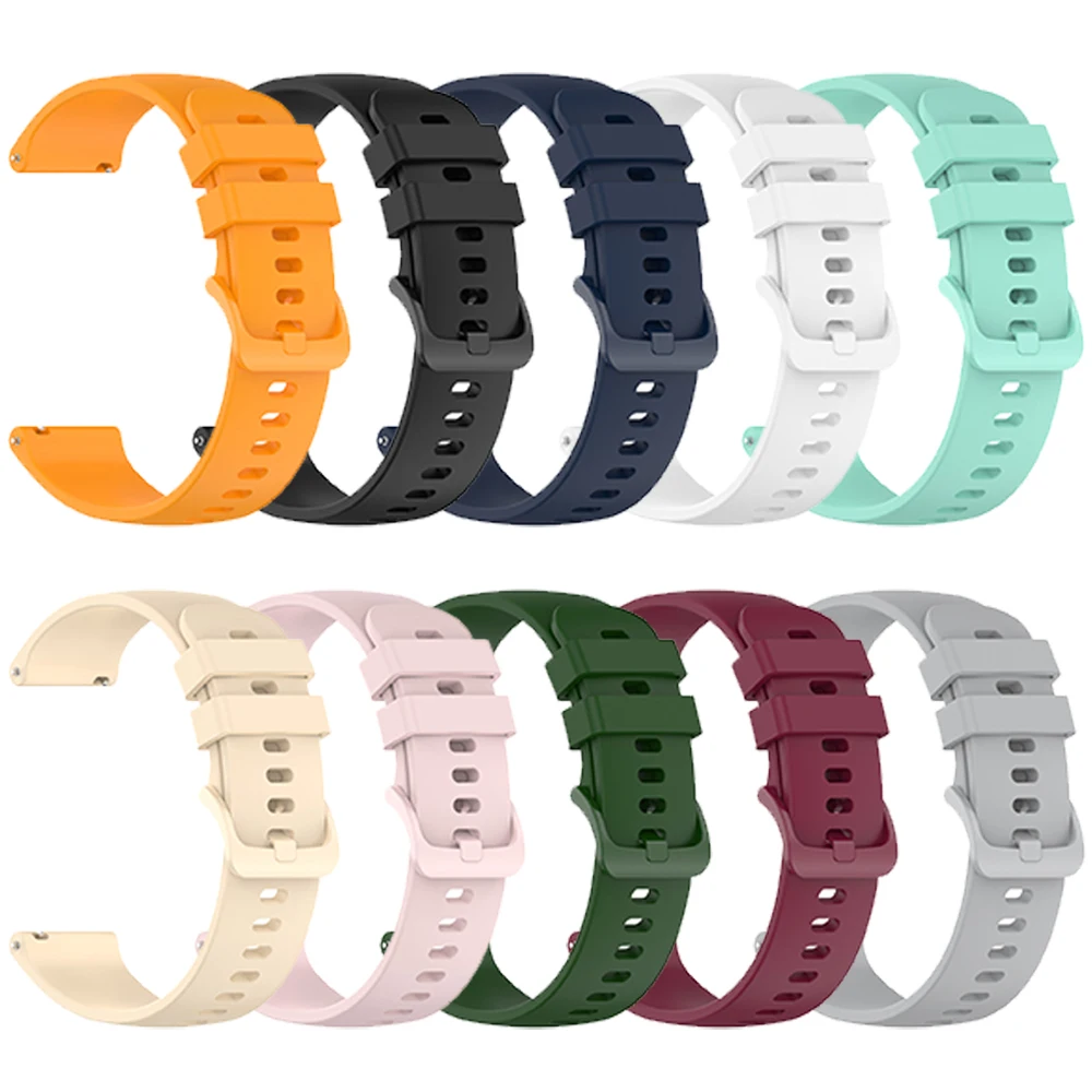 Correia de borracha macia para - Fossil Watches Smartwatch Gen 6 avaliação e preço