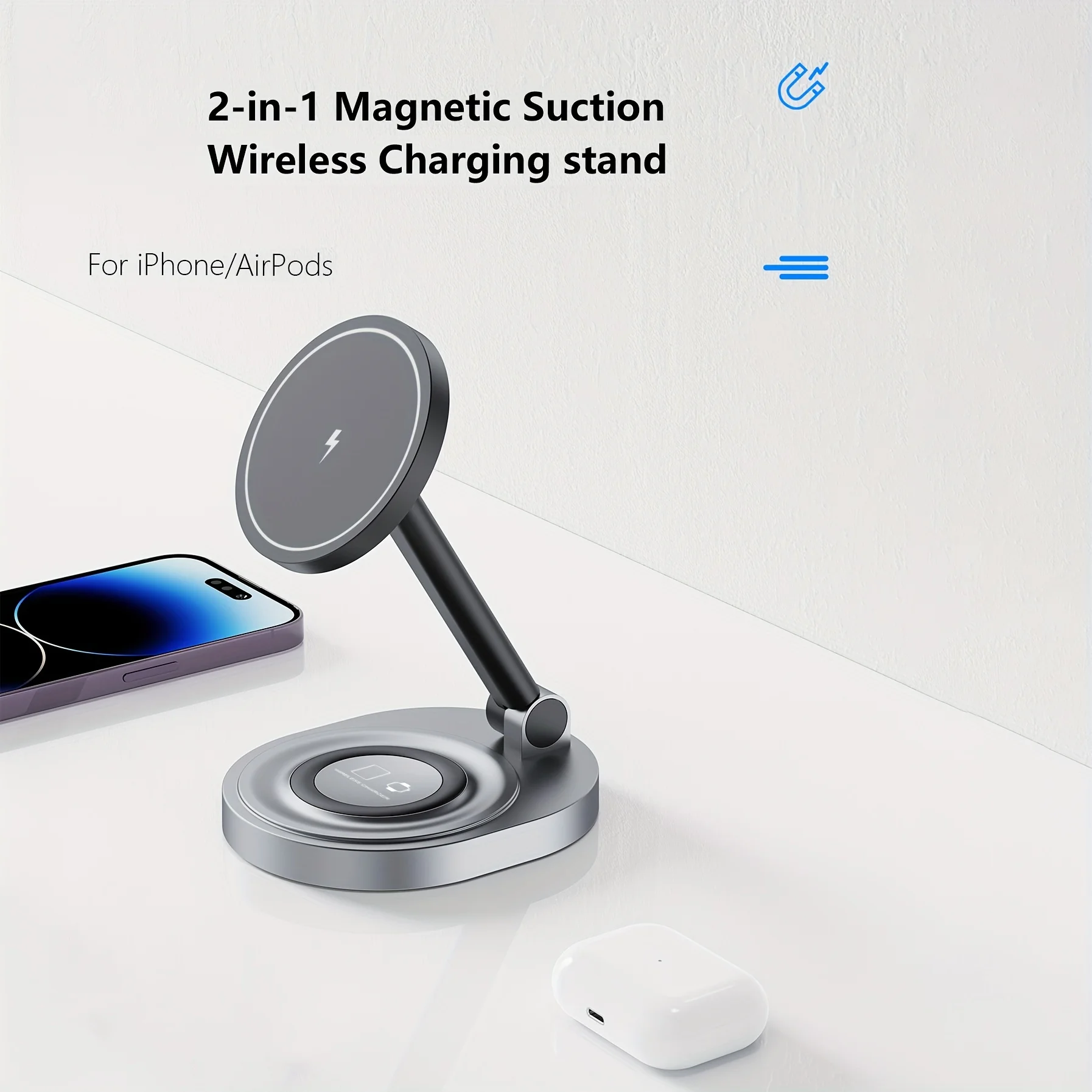 2 em 1 carregador magnético se - Smartwatch Watches Compatible With Iphone avaliação e preço