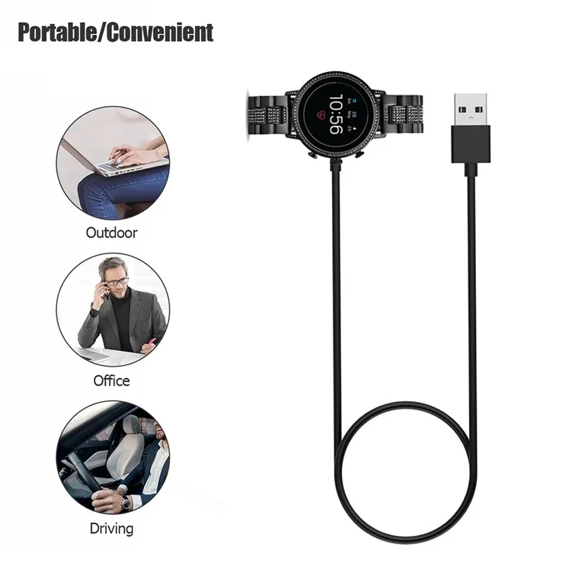 Doca de carregador rápido magn - Fossil Watches Smartwatch Gen 6 avaliação e preço