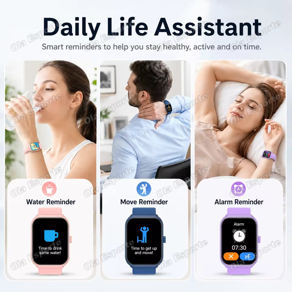 Relógio Inteligente Plus para  - Smartwatch Sports Watches For Women avaliação e preço